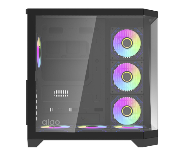 DarkFlash FT418 PRO Black + 7 fans ARGB - 1330940 - zdjęcie 2